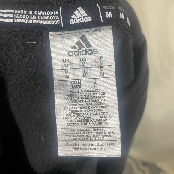 Adidas Mustang Bronco Black Sweatshirt Size Medium - Picture 5 of 7